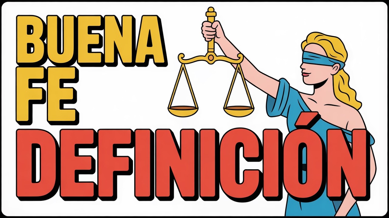 que es la buena fe