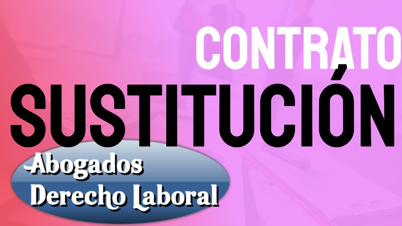 que es un contrato de interinidad