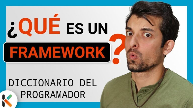 que es un framework de desarrollo web