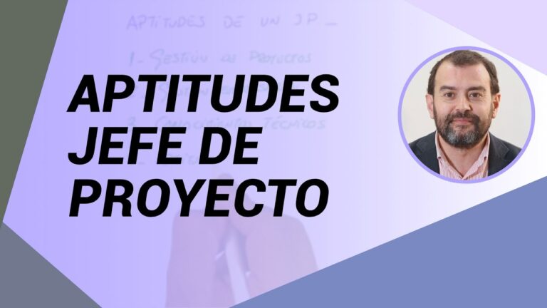 que es un jefe de proyecto