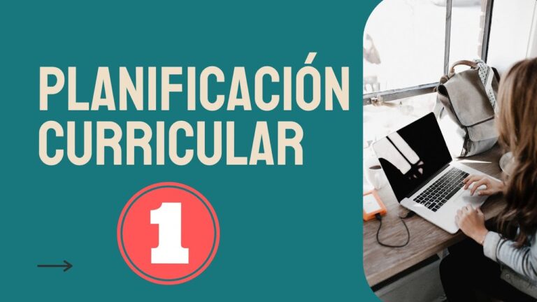 que es un plan curricular