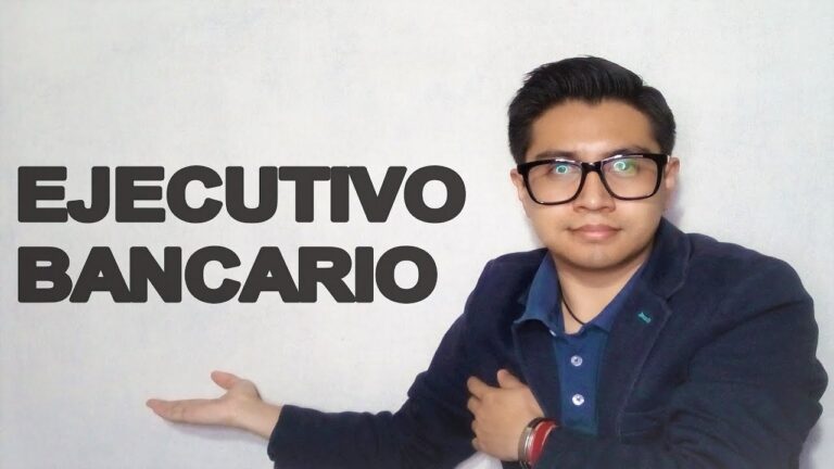 que hace un ejecutivo de banco