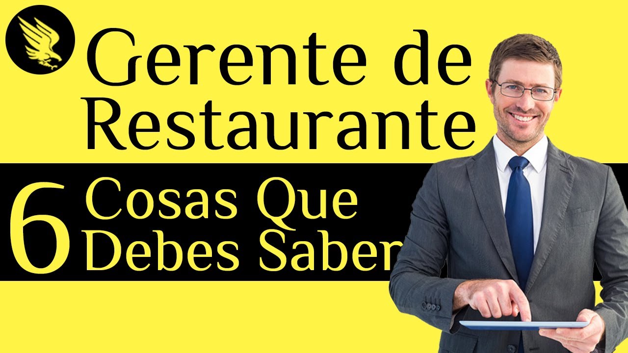 que hace un gerente de restaurante
