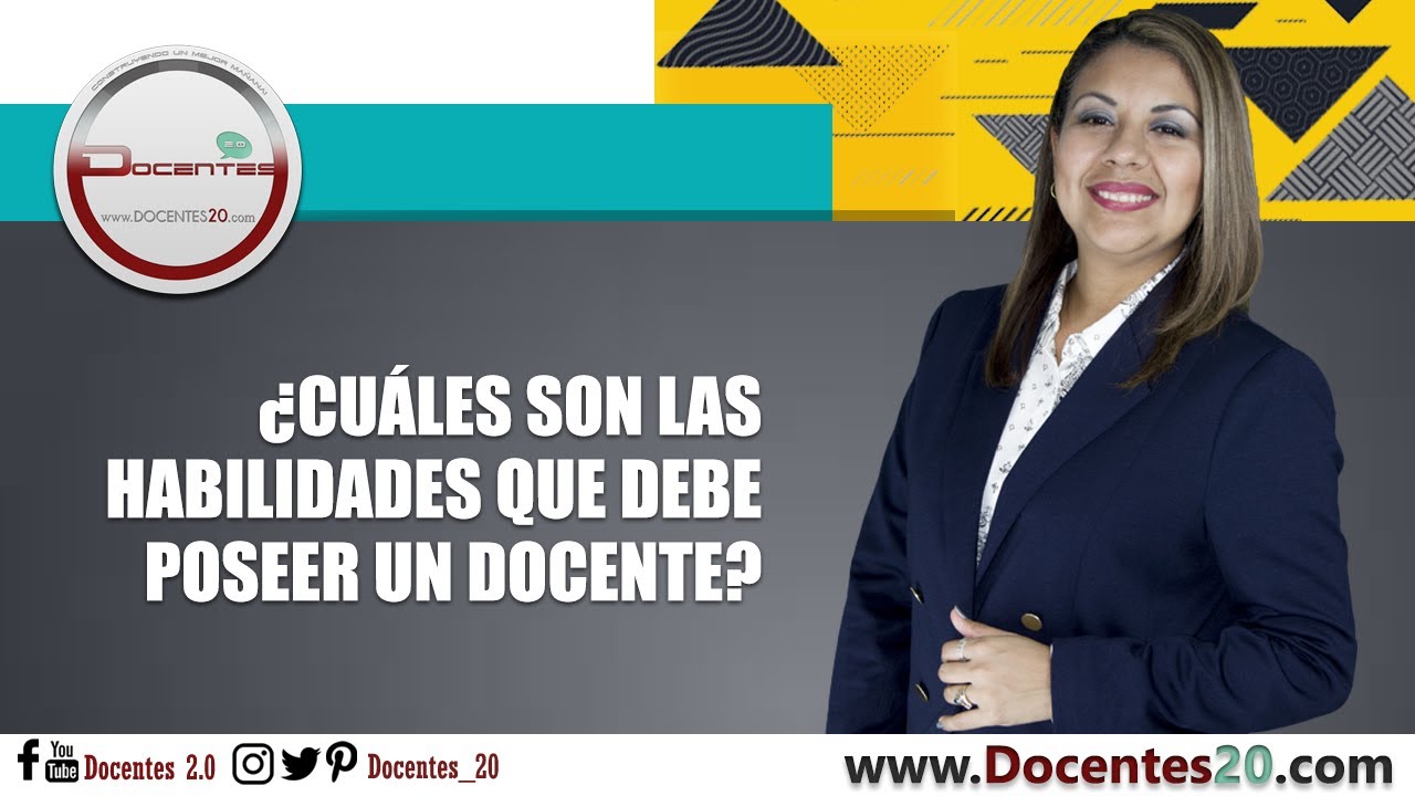 que necesita saber un docente para enseñar