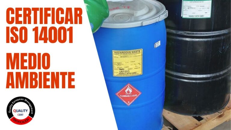 requisitos para certificarse en iso 14001
