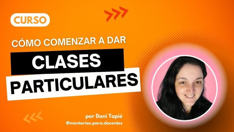 se pueden dar clases particulares en casa