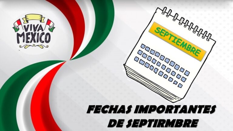 septiembre y sus fechas importantes