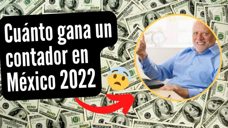 sueldo promedio de un contador en mexico