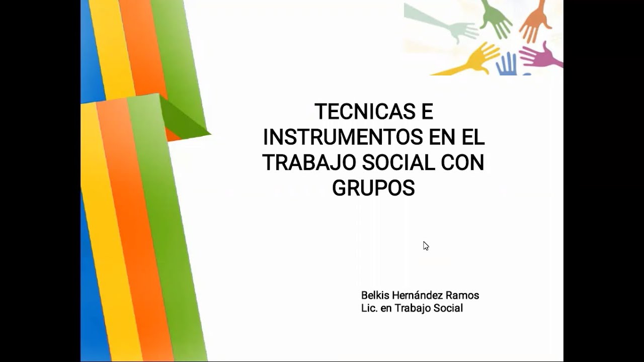 tecnicas en trabajo social de grupo