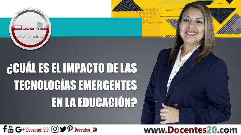 tecnologias emergentes en la educacion