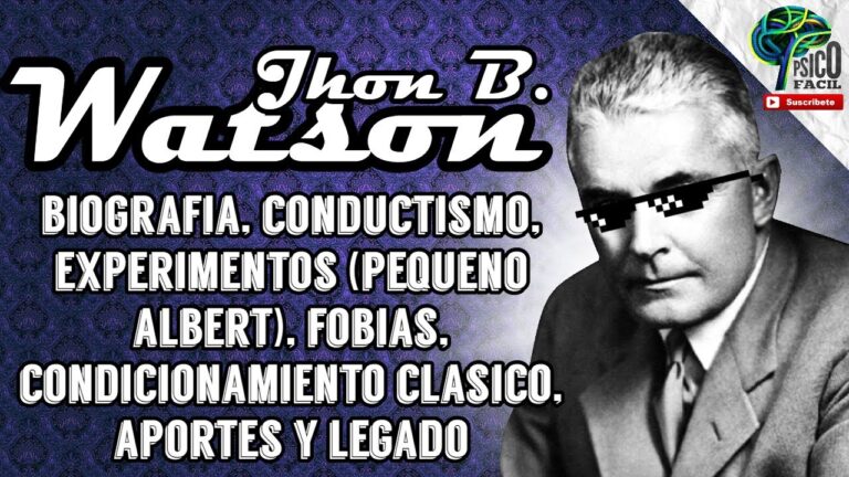 teoria de la personalidad de watson