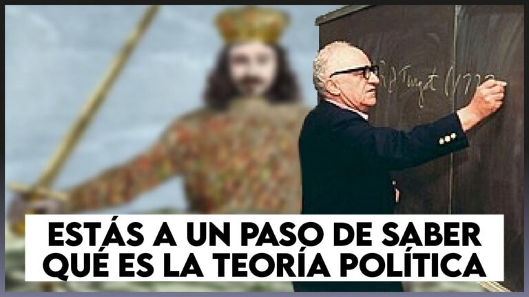 teoría política y ciencia política