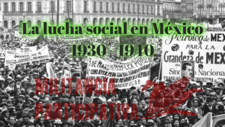 tipos de movimientos sociales en mexico