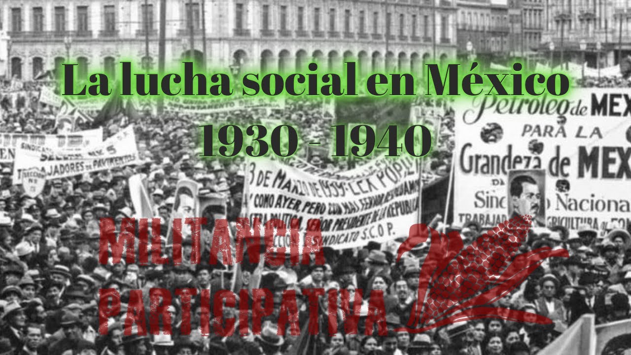 tipos de movimientos sociales en mexico