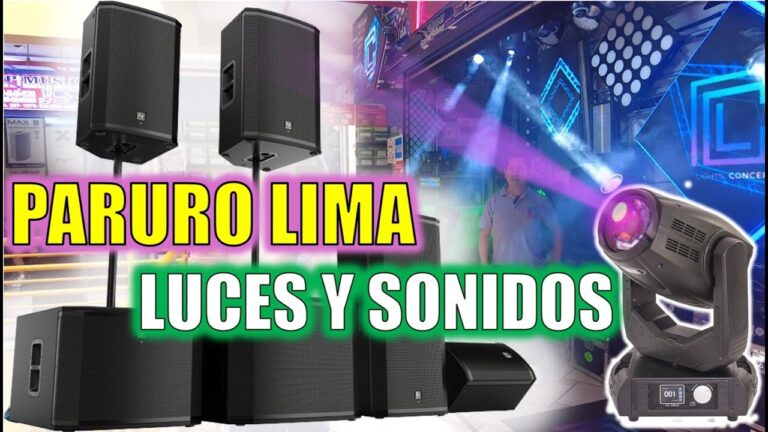 venta de luz y sonido
